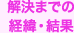 解決までの 経緯・結果